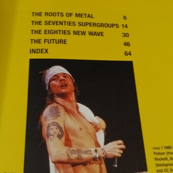 Vintage Heavy Metal Hardcover Book - Picture 9 of 9